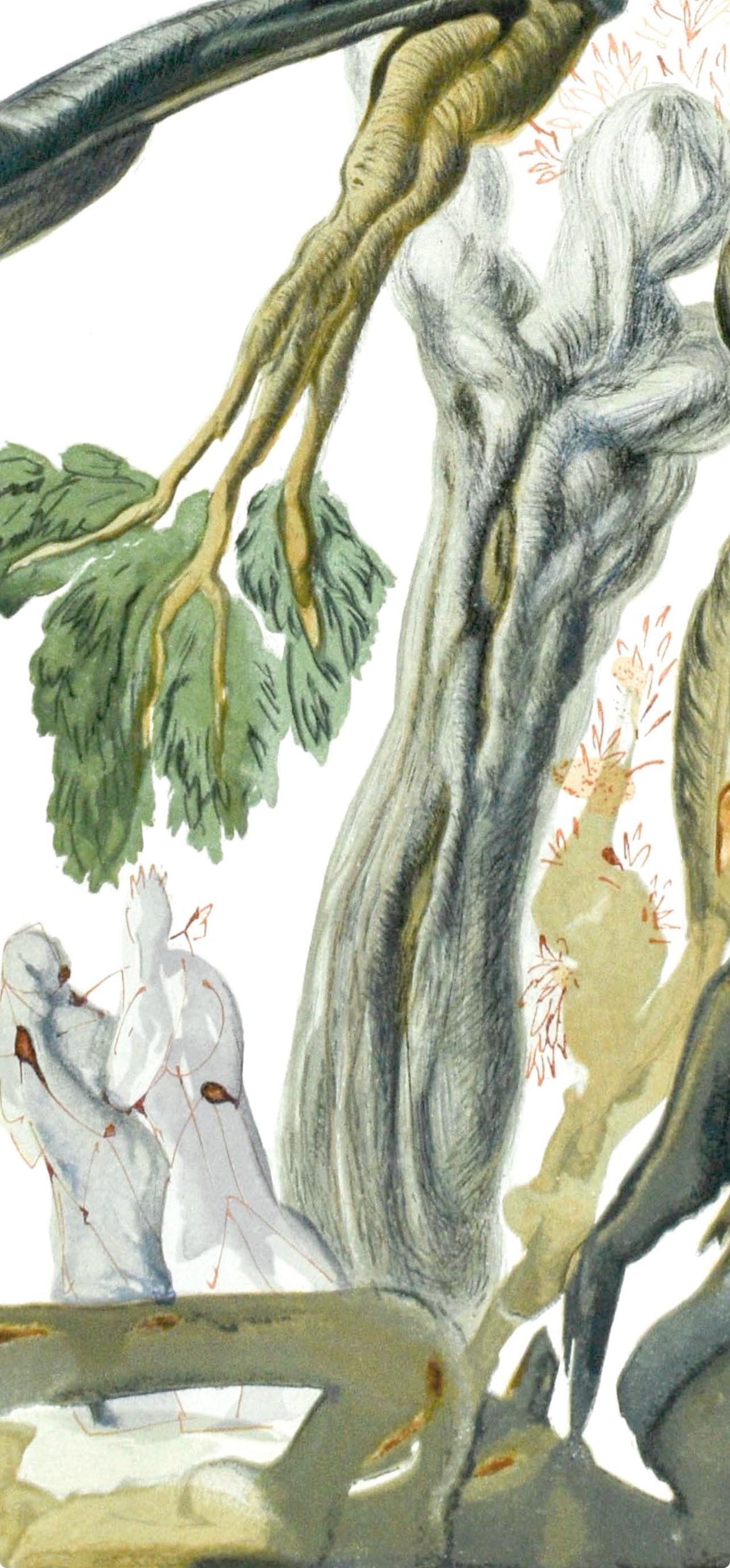 Salvador Dali, Lenfer Xiii (Michler/Lpsinger 1039-1138; Field 189-200), La Divine Comdie, Woodcut