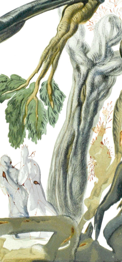 Salvador Dali, Lenfer Xiii (Michler/Lpsinger 1039-1138; Field 189-200), La Divine Comdie, Woodcut