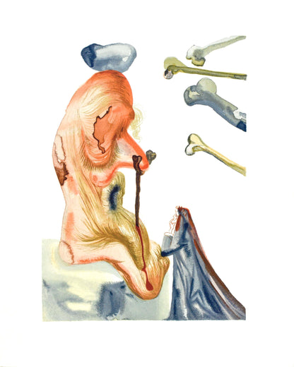 Salvador Dali, Lenfer Xviii (Michler/Lpsinger 1039-1138; Field 189-200), La Divine Comdie, Woodcut