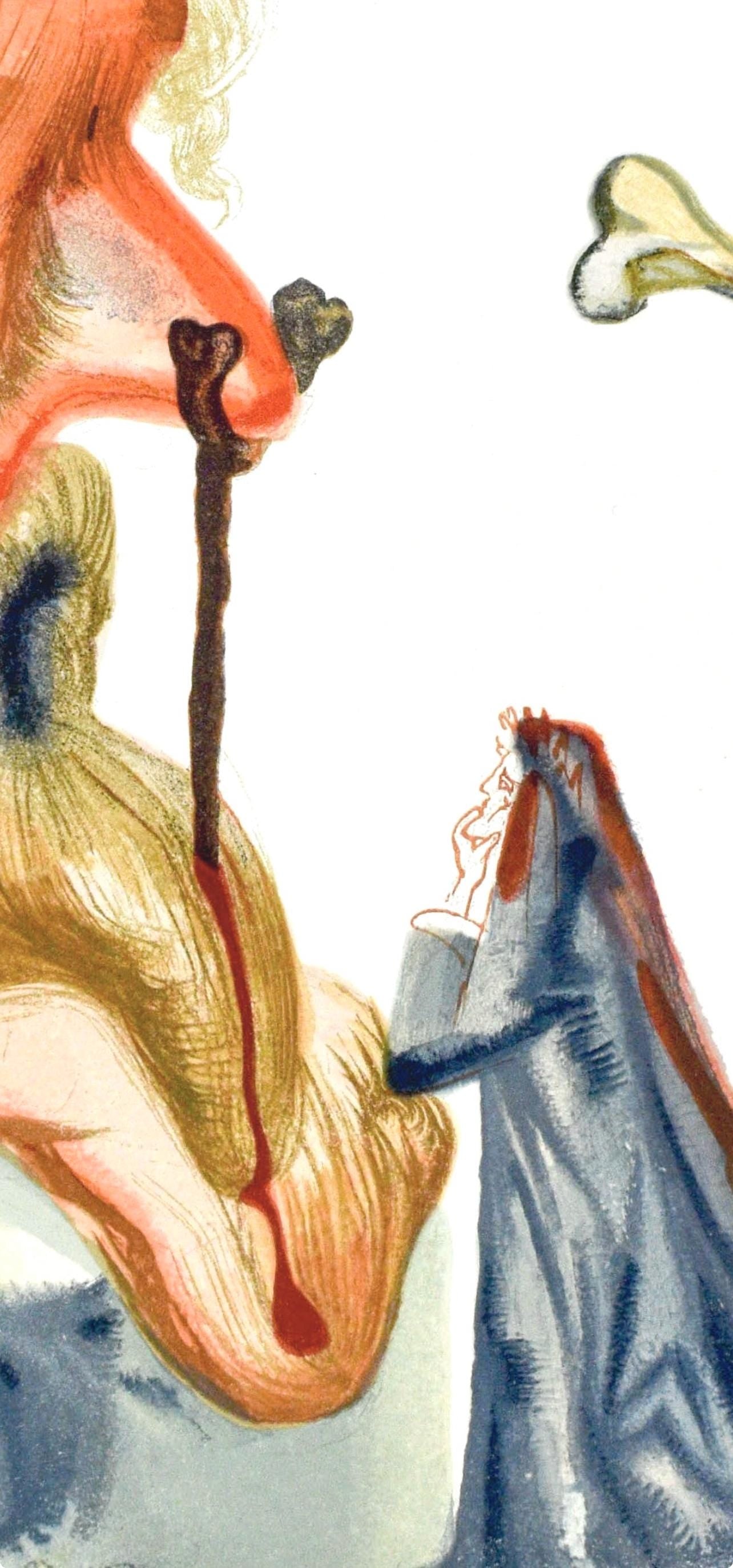 Salvador Dali, Lenfer Xviii (Michler/Lpsinger 1039-1138; Field 189-200), La Divine Comdie, Woodcut