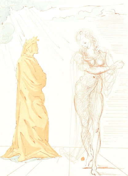 Salvador Dali, Lenfer Ii (Michler/Lpsinger 1039-1138; Field 189-200), La Divine Comdie, Woodcut