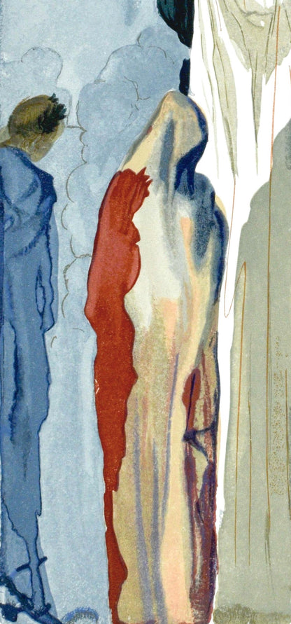 Salvador Dali, Lenfer X (Michler/Lpsinger 1039-1138; Field 189-200), La Divine Comdie, Woodcut