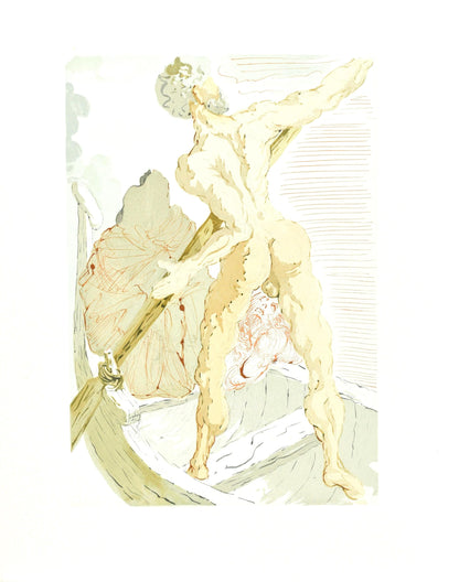 Salvador Dali, Lenfer Iii (Michler/Lpsinger 1039-1138; Field 189-200), La Divine Comdie, Woodcut