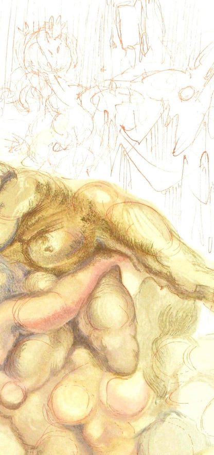 Salvador Dali, Lenfer Viii (Michler/Lpsinger 1039-1138; Field 189-200), La Divine Comdie, Woodcut