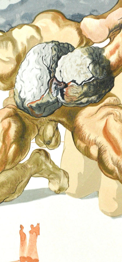 Salvador Dali, Lenfer Vii (Michler/Lpsinger 1039-1138; Field 189-200), La Divine Comdie, Woodcut