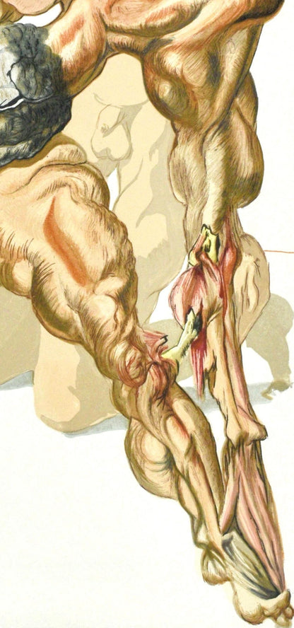 Salvador Dali, Lenfer Vii (Michler/Lpsinger 1039-1138; Field 189-200), La Divine Comdie, Woodcut