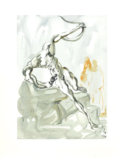 Salvador Dali, Lenfer Xxiv (Michler/Lpsinger 1039-1138; Field 189-200), La Divine Comdie, Woodcut