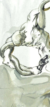 Salvador Dali, Lenfer Xxiv (Michler/Lpsinger 1039-1138; Field 189-200), La Divine Comdie, Woodcut