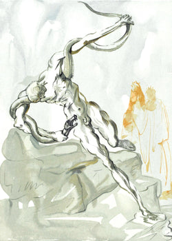 Salvador Dali, Lenfer Xxiv (Michler/Lpsinger 1039-1138; Field 189-200), La Divine Comdie, Woodcut