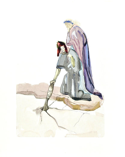 Salvador Dali, Lenfer Xxxii (Michler/Lpsinger 1039-1138; Field 189-200), La Divine Comdie, Woodcut