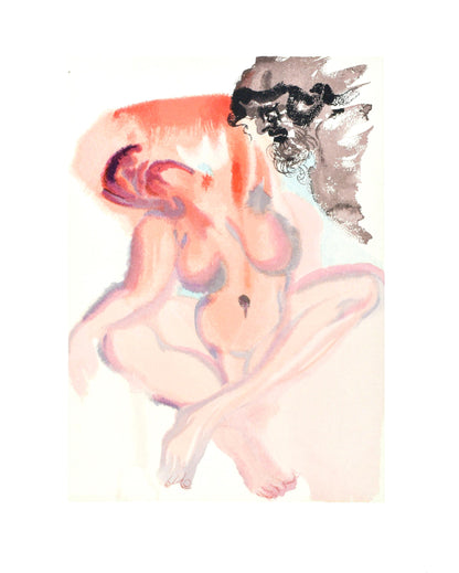 Salvador Dali, Le Purgatoire Iii (Michler/Lpsinger 1039-1138; Field 189-200), La Divine Comdie,