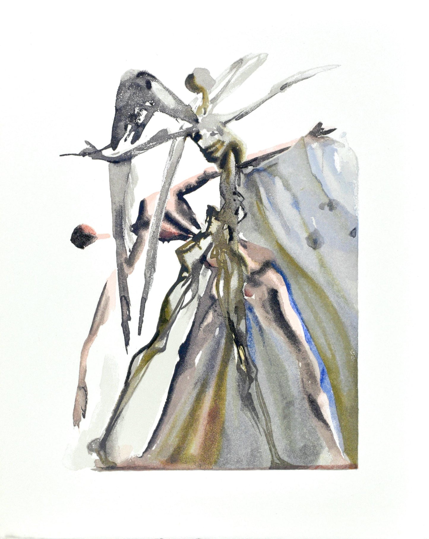 Salvador Dali, Le Purgatoire Iv (Michler/Lpsinger 1039-1138; Field 189-200), La Divine Comdie,