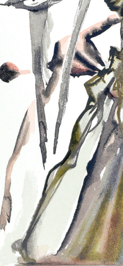 Salvador Dali, Le Purgatoire Iv (Michler/Lpsinger 1039-1138; Field 189-200), La Divine Comdie,