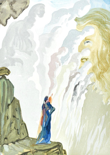 Salvador Dali, Le Purgatoire Xii (Michler/Lpsinger 1039-1138; Field 189-200), La Divine Comdie,