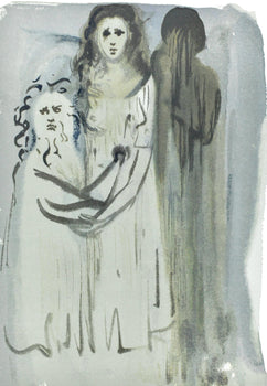 Salvador Dali, Le Purgatoire Xvi (Michler/Lpsinger 1039-1138; Field 189-200), La Divine Comdie,