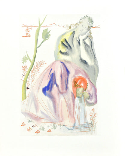 Salvador Dali, Le Purgatoire Xxi (Michler/Lpsinger 1039-1138; Field 189-200), La Divine Comdie,