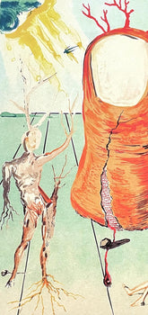 Salvador Dali, La Vision De L'Ange De Cap Creus (Le Pouce), Signed, Archival Pigment Print