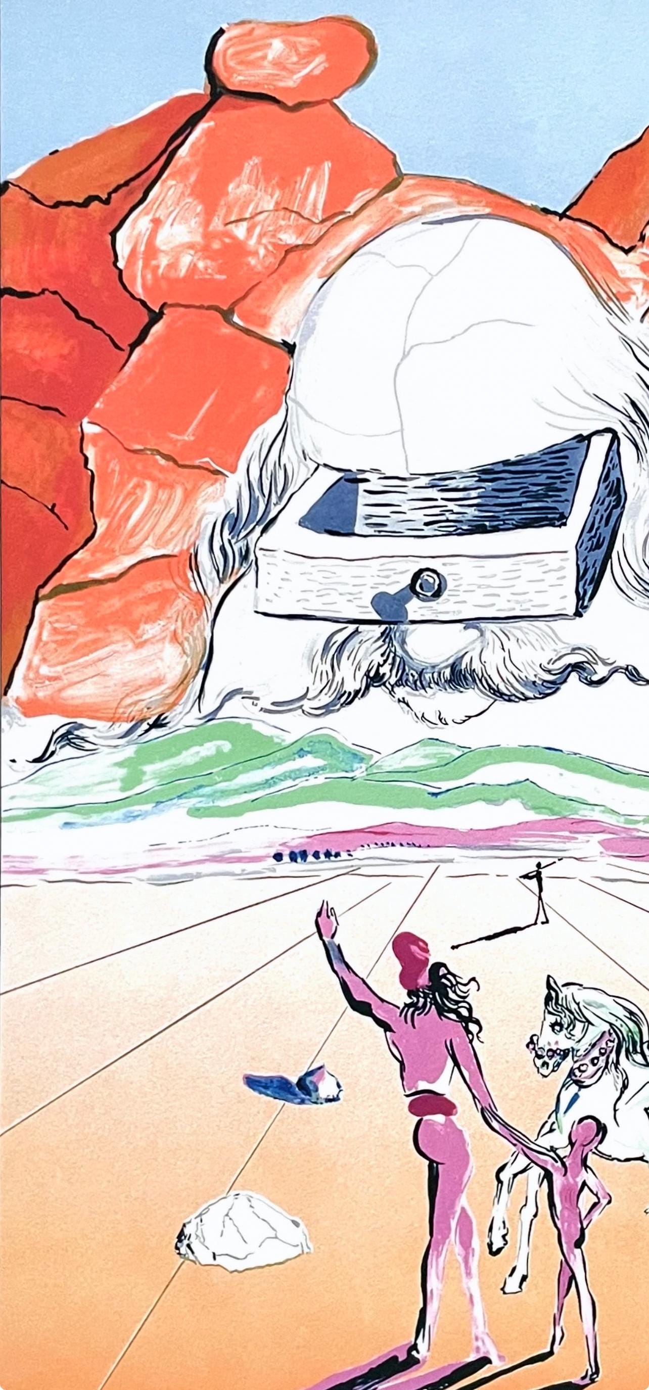 Salvador Dali, Le Chemin De La Sagesse, Signed, Archival Pigment Print