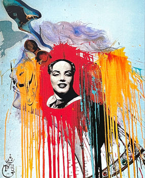 Salvador Dali, Autoportrait (Photomontage 