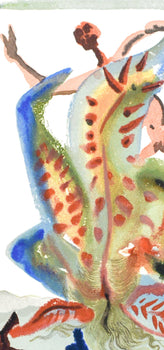 Salvador Dali, Le Purgatoire Xxiii (Michler/Lpsinger 1039-1138; Field 189-200), La Divine Comdie,