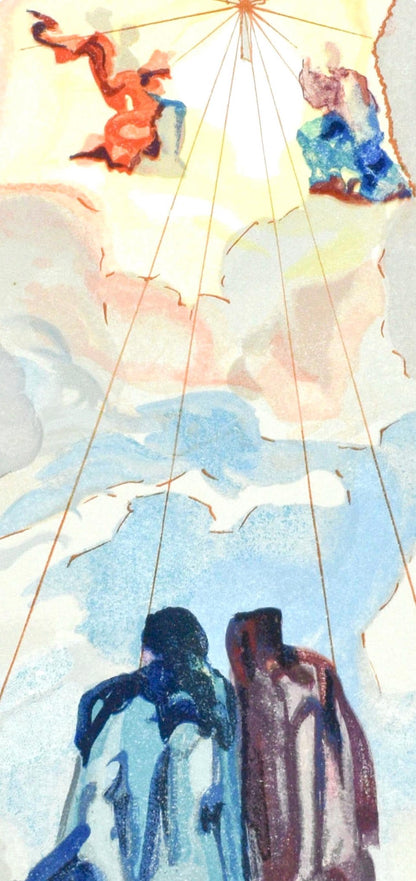 Salvador Dali, Le Paradis Xv (Michler/Lpsinger 1039-1138; Field 189-200), La Divine Comdie, Woodcut