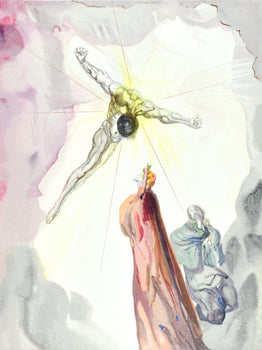 Salvador Dali, Le Paradis Xiv (Michler/Lpsinger 1039-1138; Field 189-200), La Divine Comdie, Woodcut