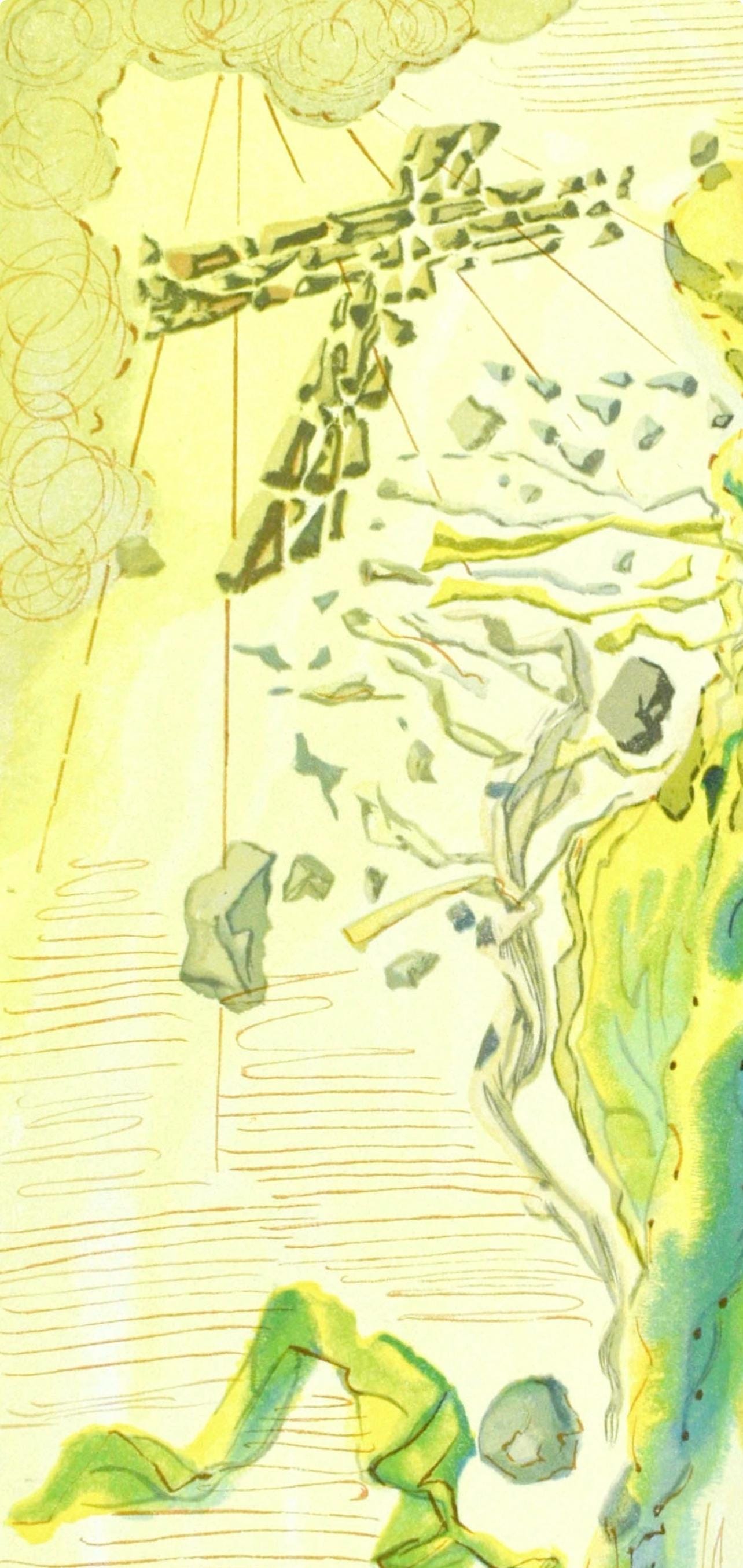 Salvador Dali, Le Paradis Xii (Michler/Lpsinger 1039-1138; Field 189-200), La Divine Comdie, Woodcut