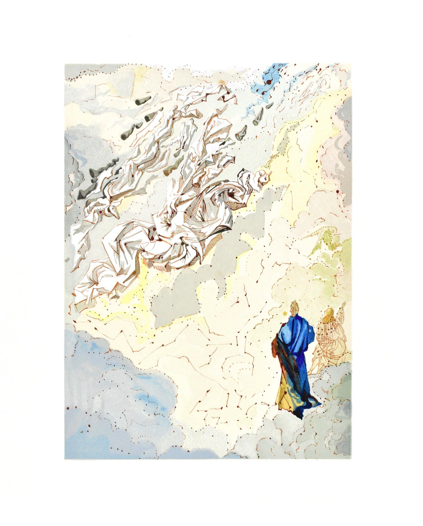 Salvador Dali, Le Paradis Xx (Michler/Lpsinger 1039-1138; Field 189-200), La Divine Comdie, Woodcut