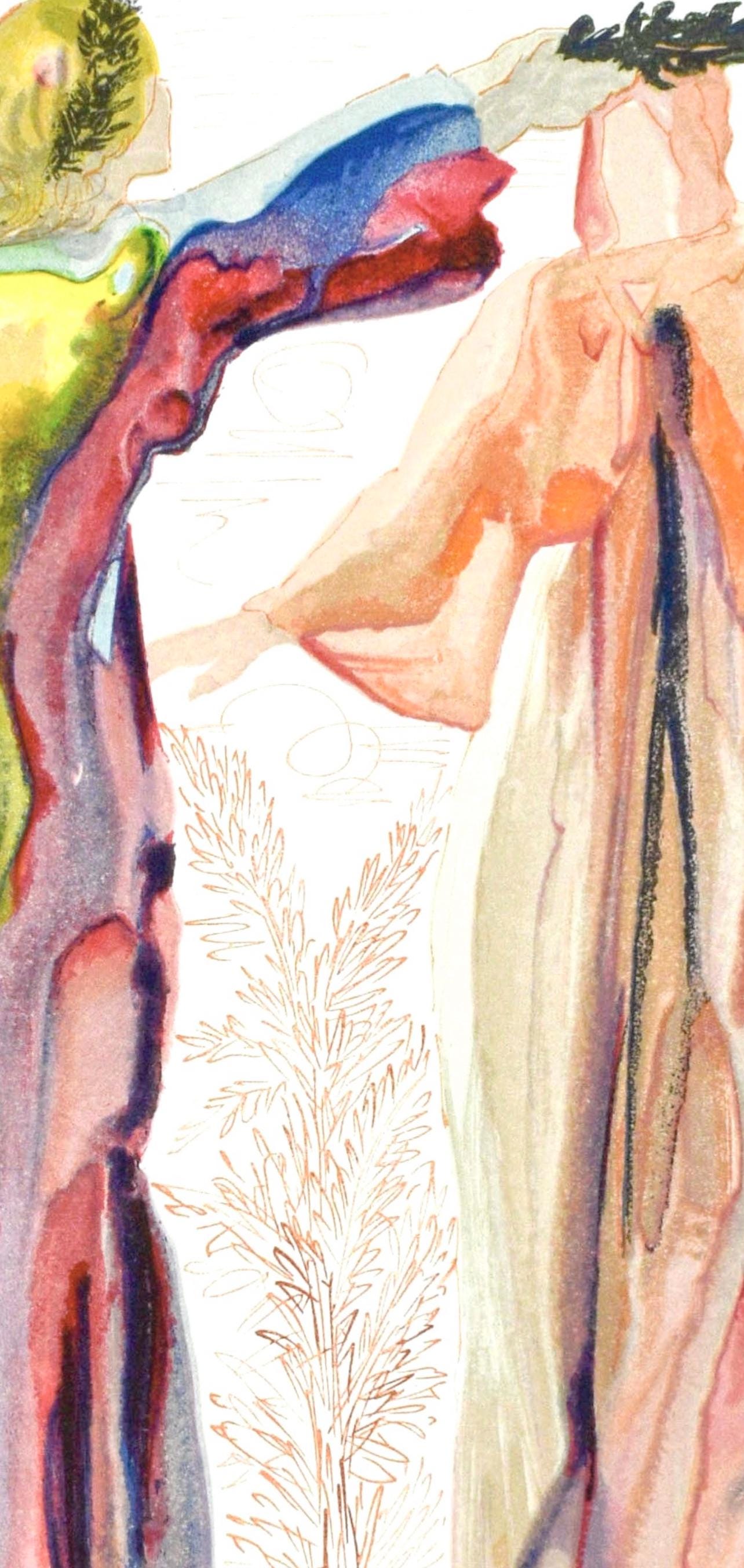 Salvador Dali, Le Purgatoire Xxvii (Michler/Lpsinger 1039-1138; Field 189-200), La Divine Comdie,