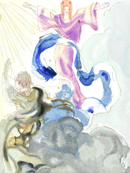 Salvador Dali, Le Paradis Iii (Michler/Lpsinger 1039-1138; Field 189-200), La Divine Comdie, Woodcut