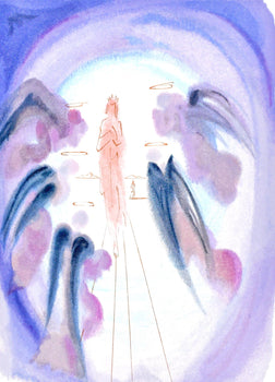 Salvador Dali, Le Paradis Xxiv (Michler/Lpsinger 1039-1138; Field 189-200), La Divine Comdie,