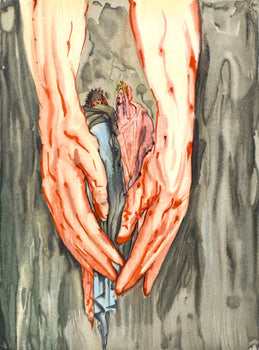 Salvador Dali, Lenfer Xvi (Michler/Lpsinger 1039-1138; Field 189-200), La Divine Comdie, Woodcut