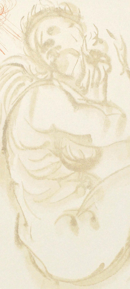 Salvador Dali, Le Purgatoire Xix (Michler/Lpsinger 1039-1138; Field 189-200), La Divine Comdie,