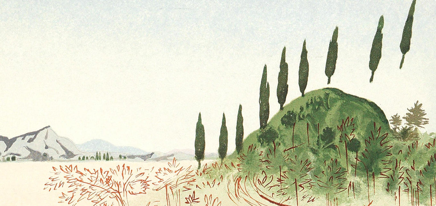 Salvador Dali, Inferno I (Michler/Lpsinger 1039-1138; Field 189-200), La Divina Commedia, Woodcut