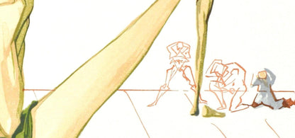 Salvador Dali, Inferno V (Michler/Lpsinger 1039-1138; Field 189-200), La Divina Commedia, Woodcut