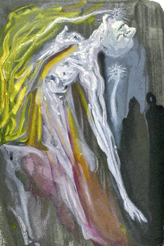 Salvador Dali, Inferno Ix (Michler/Lpsinger 1039-1138; Field 189-200), La Divina Commedia, Woodcut