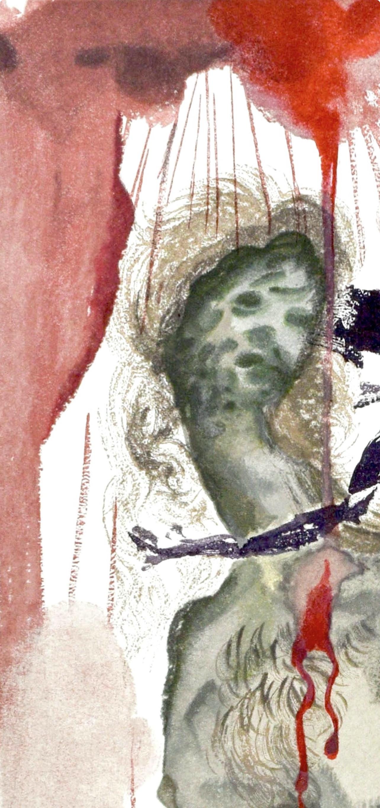 Salvador Dali, Inferno XII (Michler/ Lpsinger 1039-1138; Field 189-200), La Divina Commedia, Woodcut