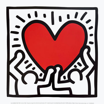 Official Edition Offset Lithograph - Keith Haring - Untitled 1988
