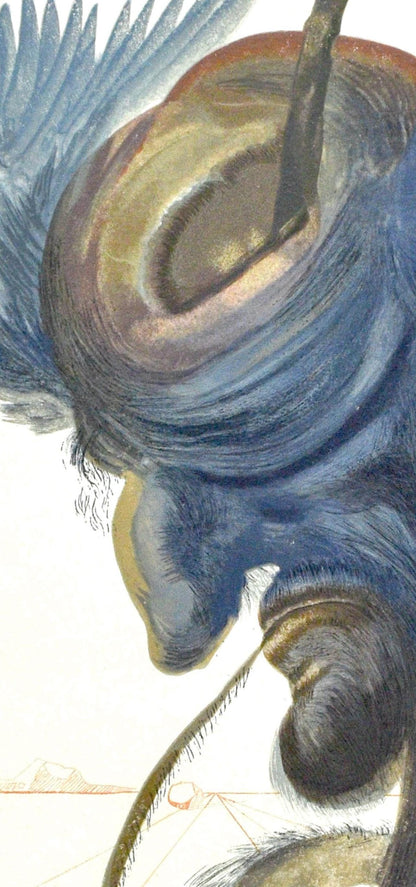 Salvador Dali, Inferno Xx (Michler/Lpsinger 1039-1138; Field 189-200), La Divina Commedia, Woodcut