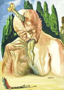 Salvador Dali, Inferno Xxvii (Michler/Lpsinger 1039-1138; Field 189-200), La Divina Commedia,