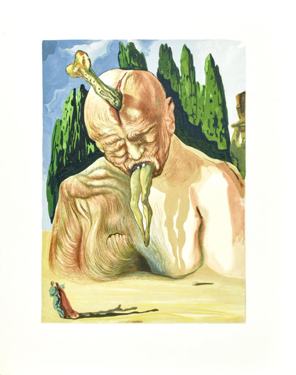 Salvador Dali, Inferno Xxvii (Michler/Lpsinger 1039-1138; Field 189-200), La Divina Commedia,