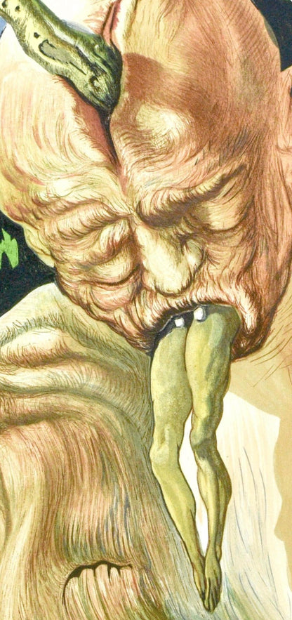 Salvador Dali, Inferno Xxvii (Michler/Lpsinger 1039-1138; Field 189-200), La Divina Commedia,