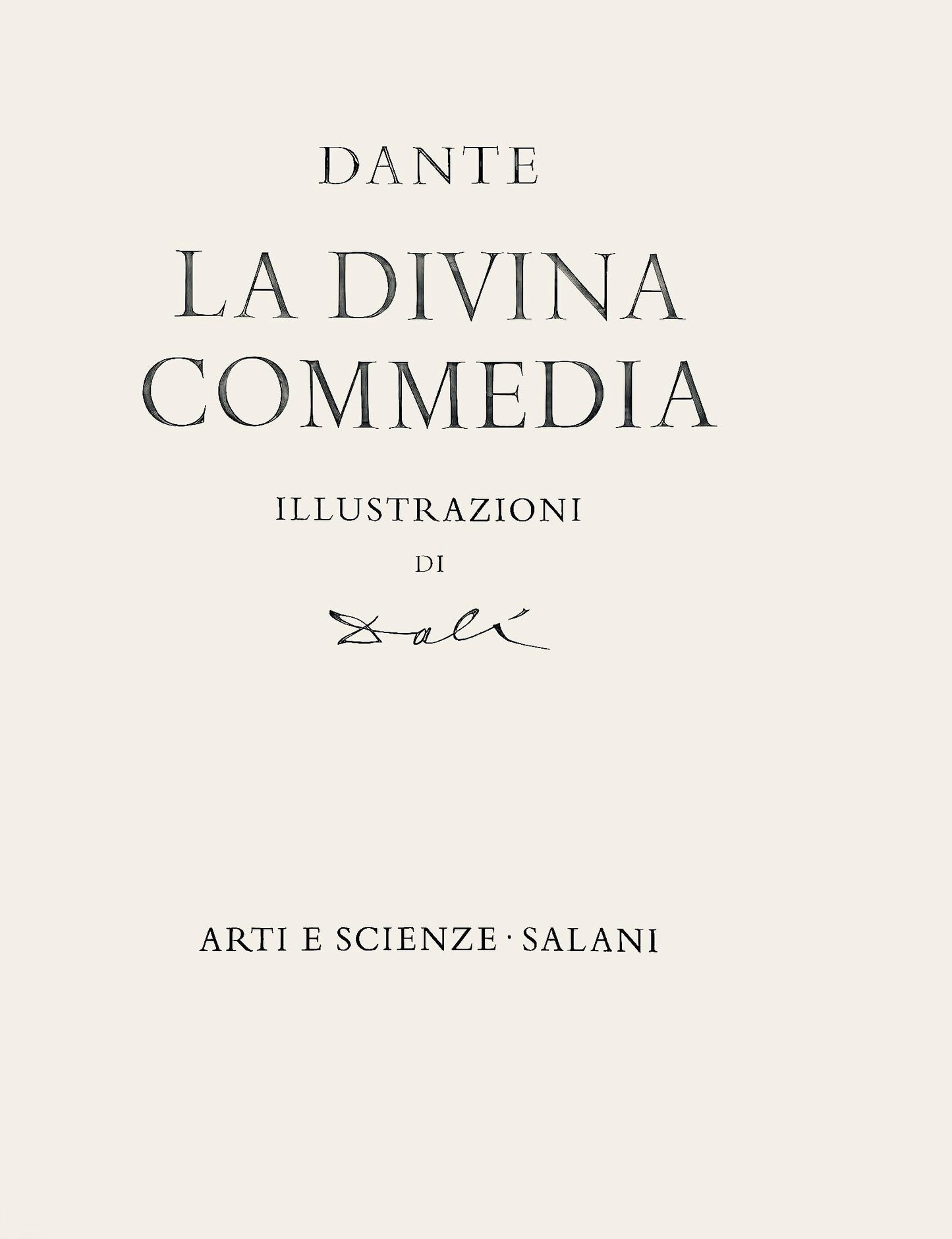 Salvador Dali, Inferno Xxviii (Michler/Lpsinger 1039-1138; Field 189-200), La Divina Commedia,
