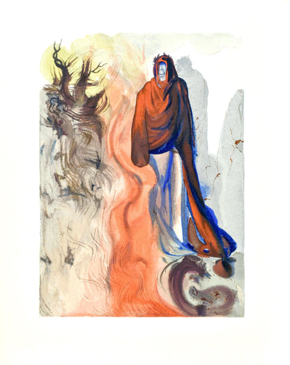 Salvador Dali, Inferno Xxxiv (Michler/Lpsinger 1039-1138; Field 189-200), La Divina Commedia,