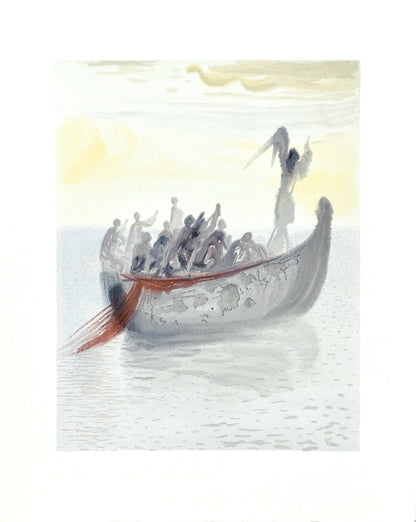 Salvador Dali, Purgatorio Ii (Michler/Lpsinger 1039-1138; Field 189-200), La Divina Commedia,