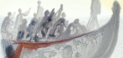 Salvador Dali, Purgatorio Ii (Michler/Lpsinger 1039-1138; Field 189-200), La Divina Commedia,