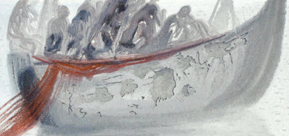 Salvador Dali, Purgatorio Ii (Michler/Lpsinger 1039-1138; Field 189-200), La Divina Commedia,