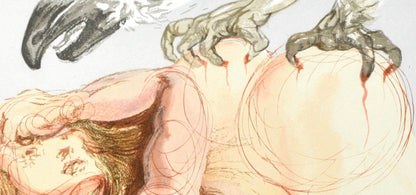 Salvador Dali, Purgatorio Ix (Michler/Lpsinger 1039-1138; Field 189-200), La Divina Commedia,