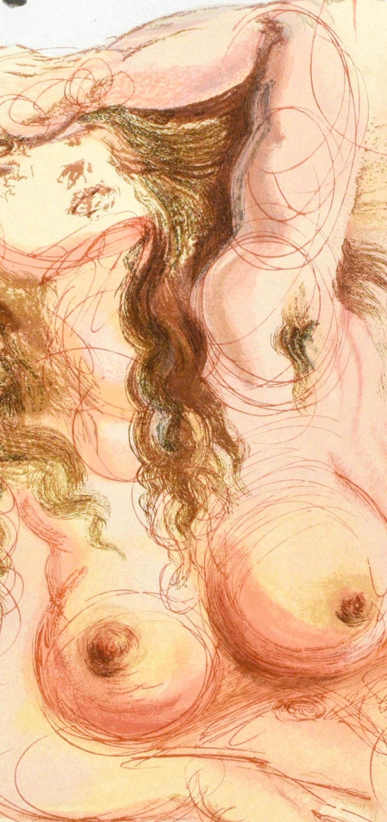 Salvador Dali, Purgatorio Ix (Michler/Lpsinger 1039-1138; Field 189-200), La Divina Commedia,