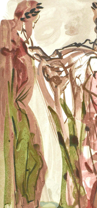 Salvador Dali, Purgatorio Xi (Michler/Lpsinger 1039-1138; Field 189-200), La Divina Commedia,